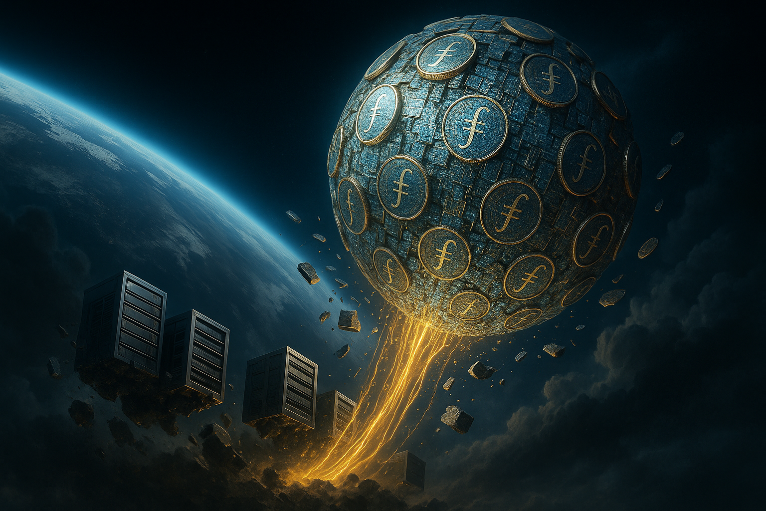 Filecoin (FIL) The Blockchain That Turned Cloud Storage Into a Business Model (And It Might Actually Work)