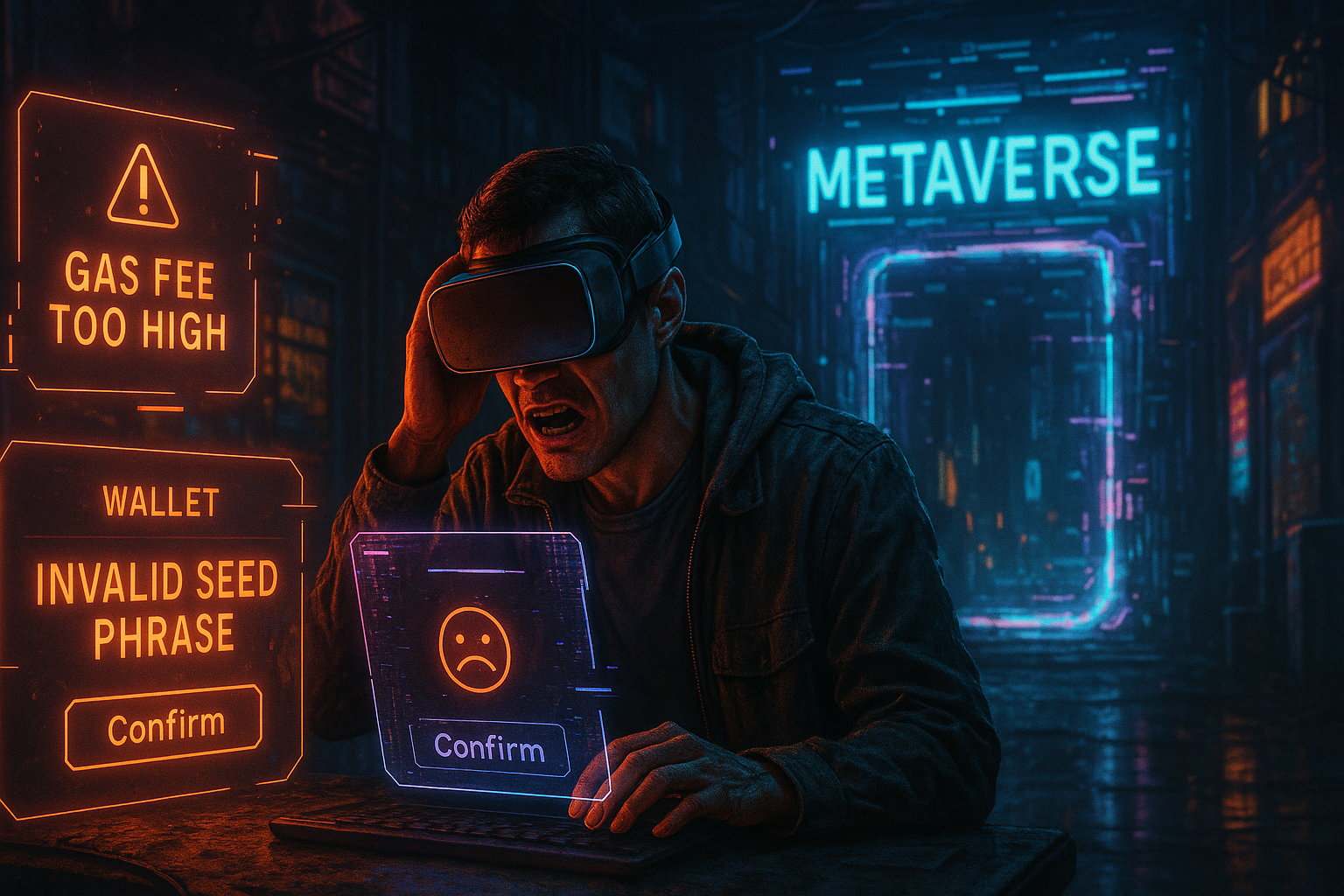 Metaverse We Can’t Even Get Wallet UX Right.