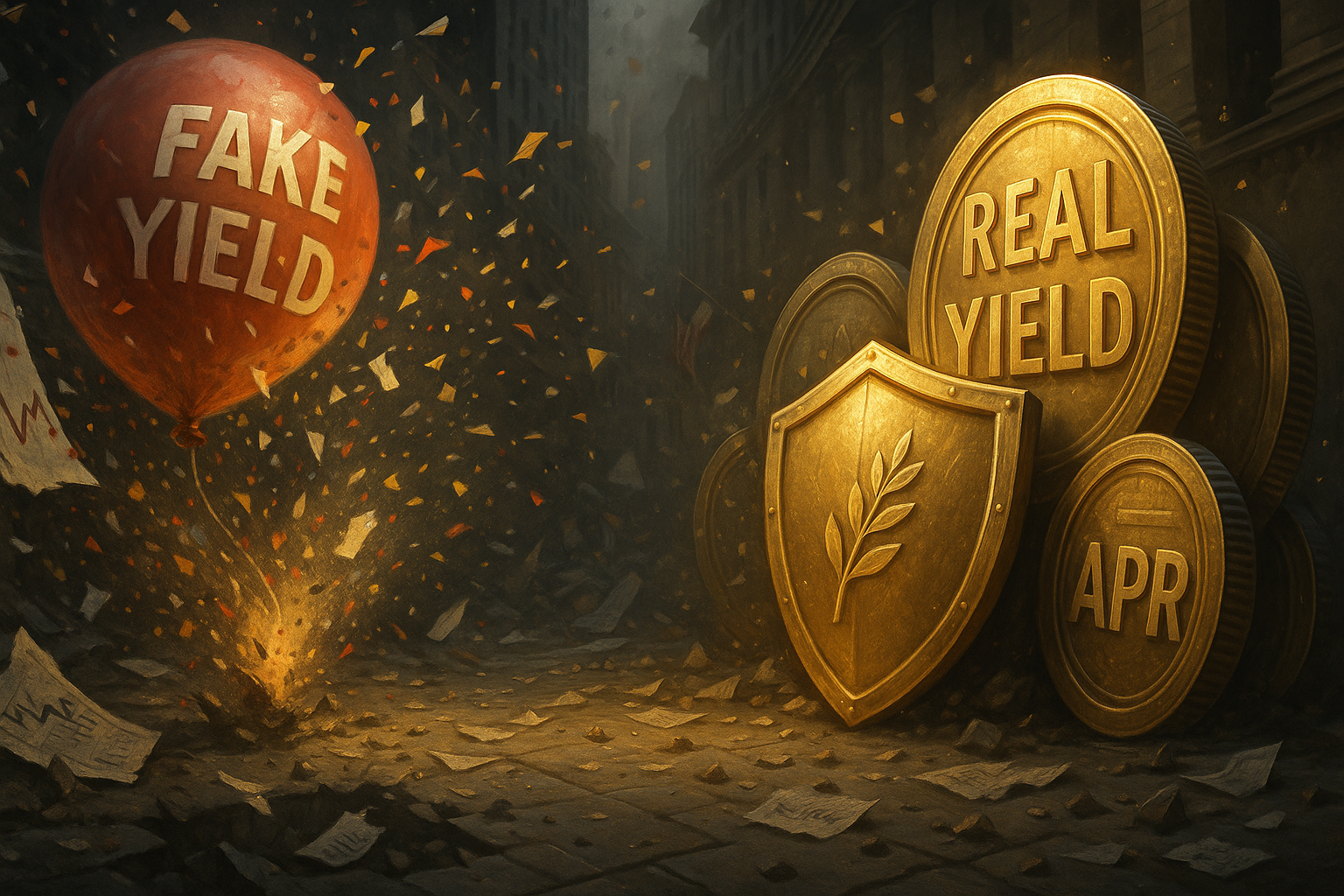 Real Yield Because Fake Yield Hurt Everyone’s Feelings